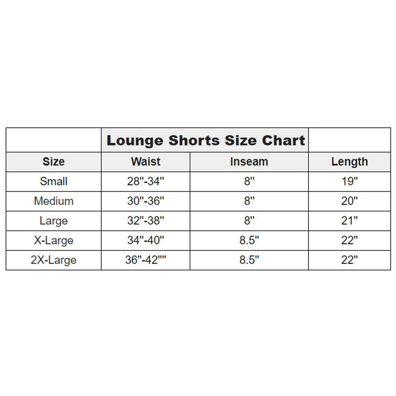 4-Pack: Men's Lounge Shorts with Pockets