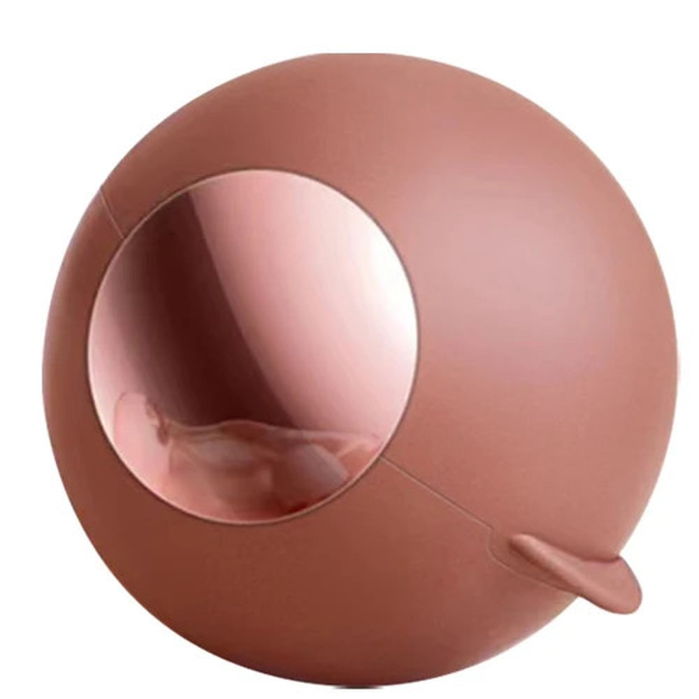 Maroon rose gold reusable lint roller ball