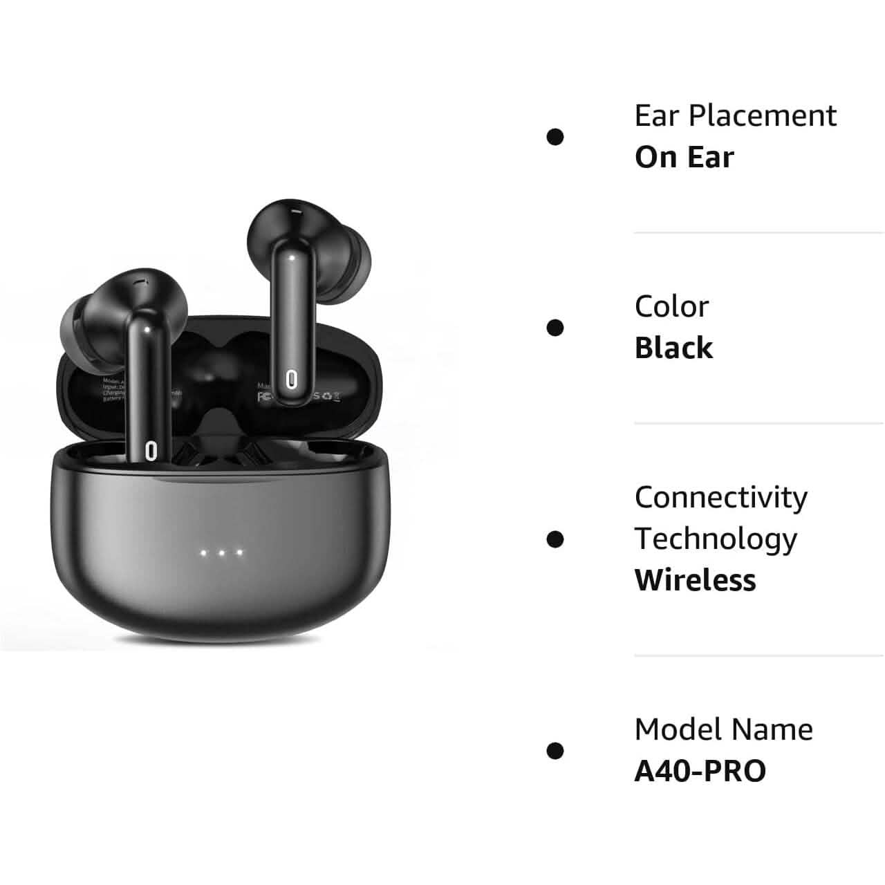A40 Pro Wireless Earbuds (Refurbished) - DailySale