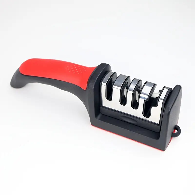 Professional Knife Sharpener 4 Stages Stone Tungsten Diamond Ceramic Tool