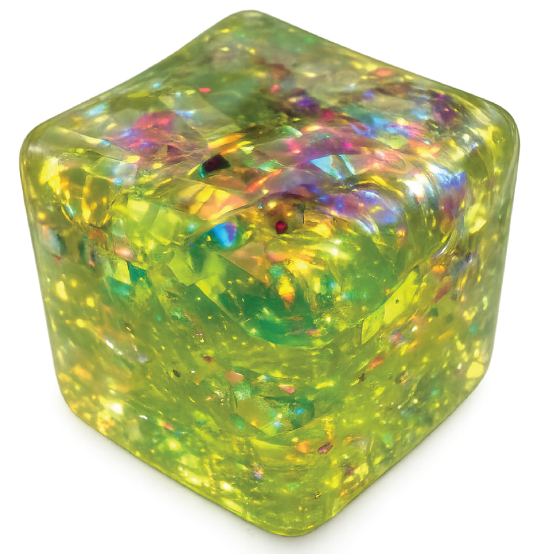 Fun Doh Squishy Charm Cube Sensory Fidget Toy – Assorted Styles