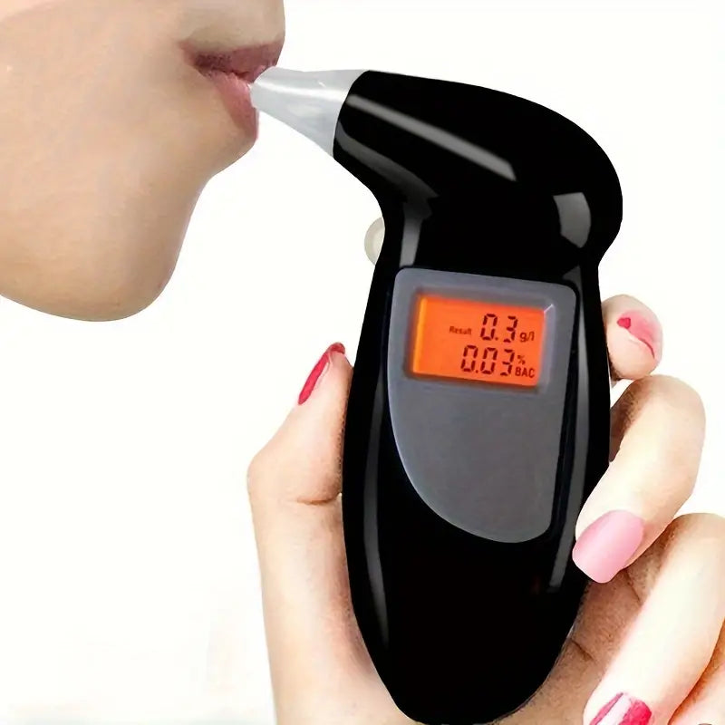 Accurate Personal Breath Alcohol Tester - Instant Blood Alcohol Content Measurement with High-Precision Sensors and LED Display Sports & Outdoors - DailySale