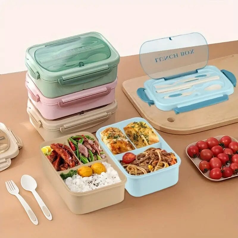 Adult Leak Proof Lunch Box with Tableware Kitchen Storage - DailySale