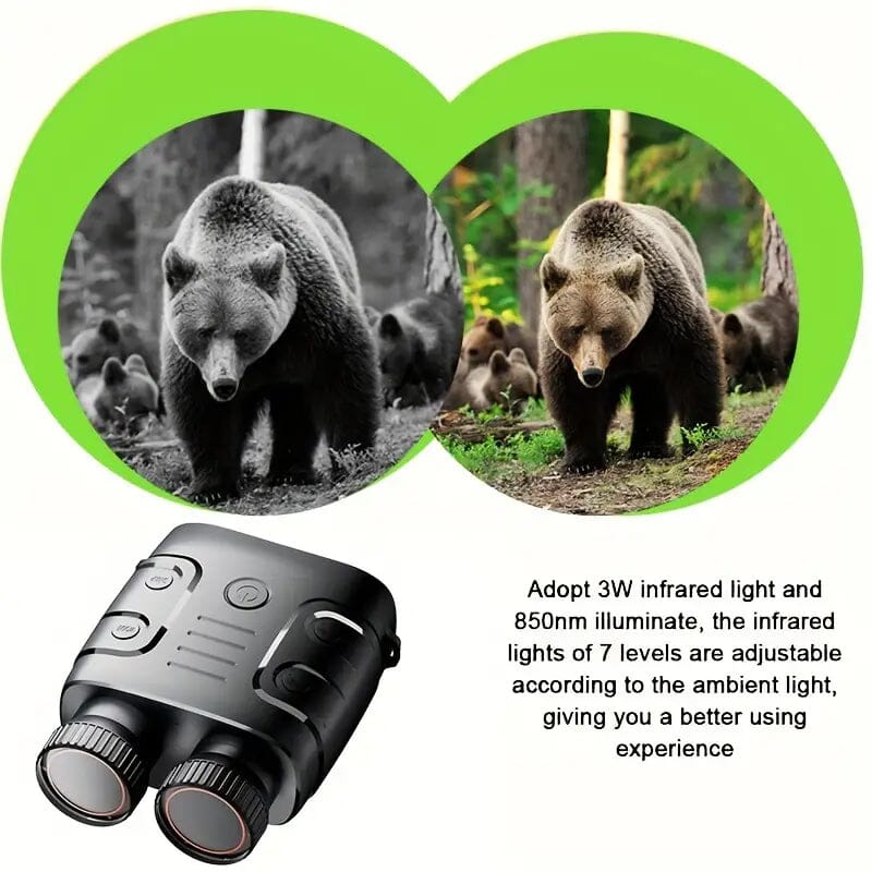 Afterwave HD 1080p Night Vision Device with 5x Digital Zoom Night Vision Goggles Sports & Outdoors - DailySale