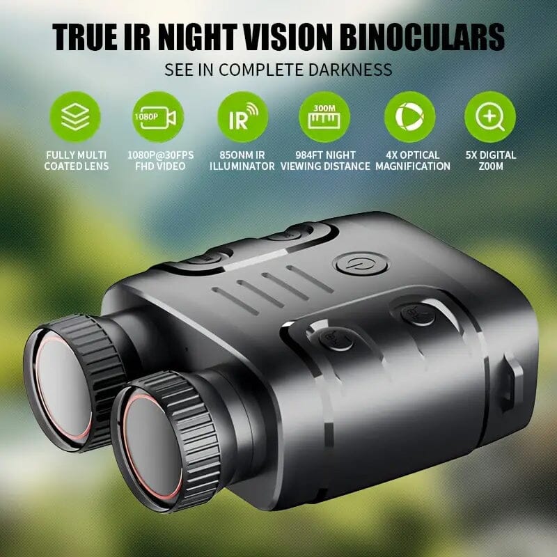 Afterwave HD 1080p Night Vision Device with 5x Digital Zoom Night Vision Goggles Sports & Outdoors - DailySale