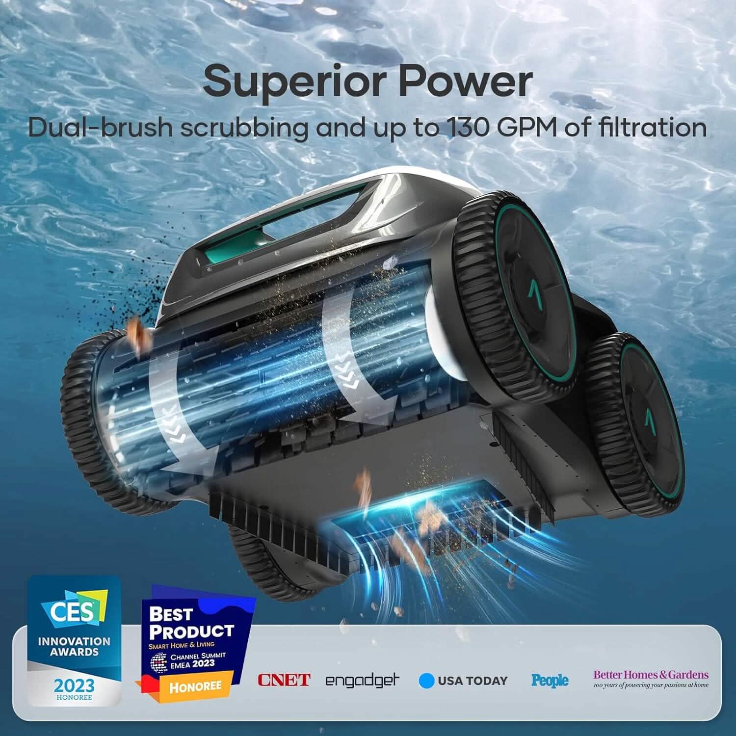 AIPER Seagull Pro Lite Cordless Robotic Pool Vacuum Cleaner (Refurbished) Household Appliances - DailySale