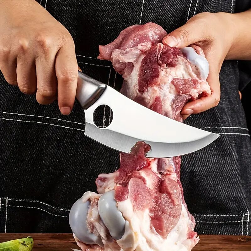 All-Steel Chef's Boning Butcher Knife Kitchen Tools & Gadgets - DailySale