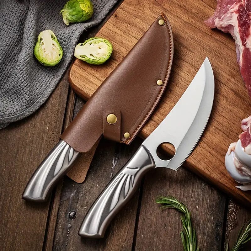 All-Steel Chef's Boning Butcher Knife Kitchen Tools & Gadgets - DailySale