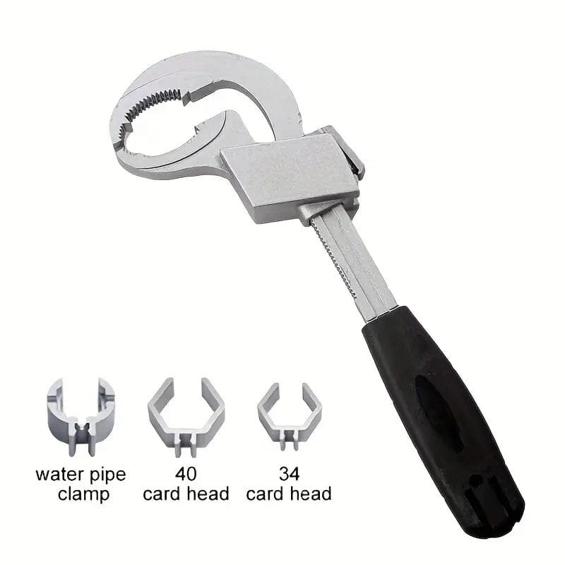 Aluminum Alloy Adjustable Wrench Home Improvement - DailySale