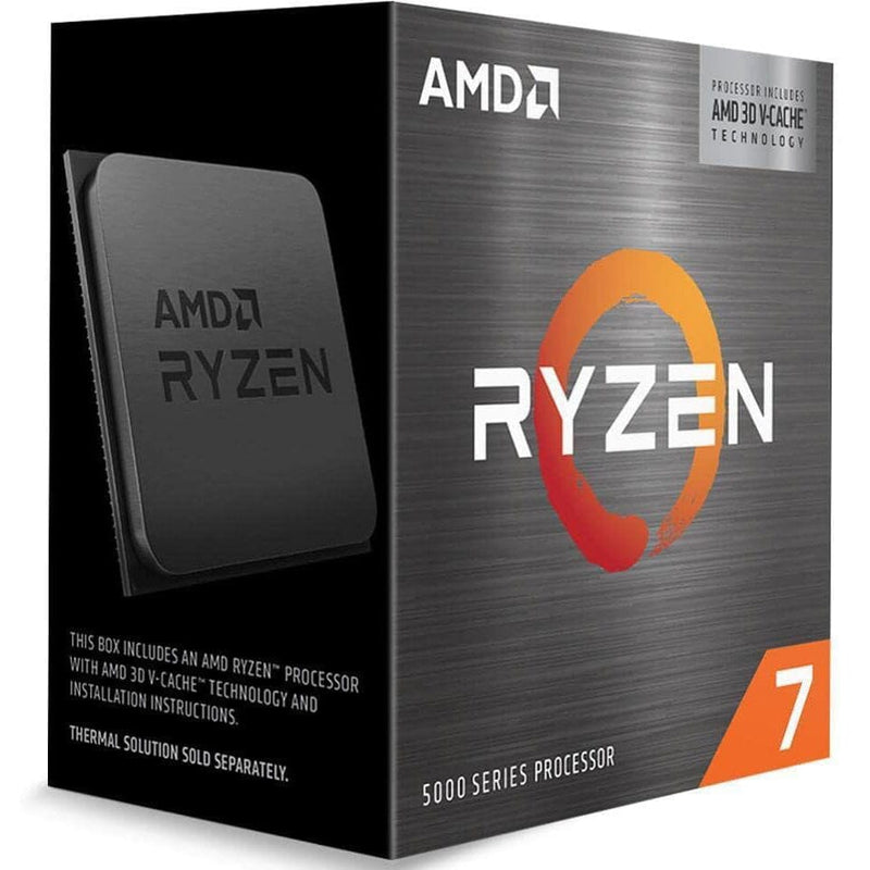 AMD Ryzen™ 7 5800X3D 8-core, 16-Thread Desktop Processor with AMD 3D V-Cache™ Technology (Refurbished) Computer Accessories - DailySale