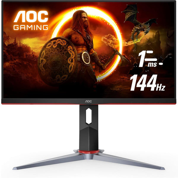 AOC 27G2 27" Frameless Gaming IPS Monitor, FHD 1080P, 1ms 144Hz, NVIDIA G-SYNC Compatible + Adaptive-Sync, Height Adjustable Computer Accessories - DailySale