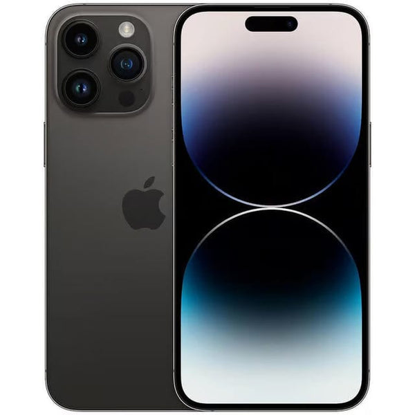 Apple iPhone 14 Pro Max Unlocked - Dual eSIM (Refurbished) Cell Phones Black 128GB - DailySale