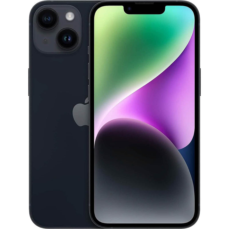 Apple iPhone 14 - Unlocked Cell Phones Black 128GB - DailySale