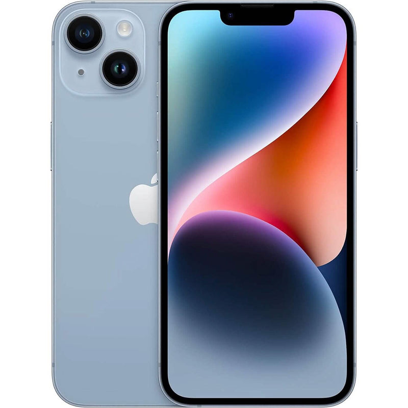 Apple iPhone 14 - Unlocked Cell Phones Blue 128GB - DailySale