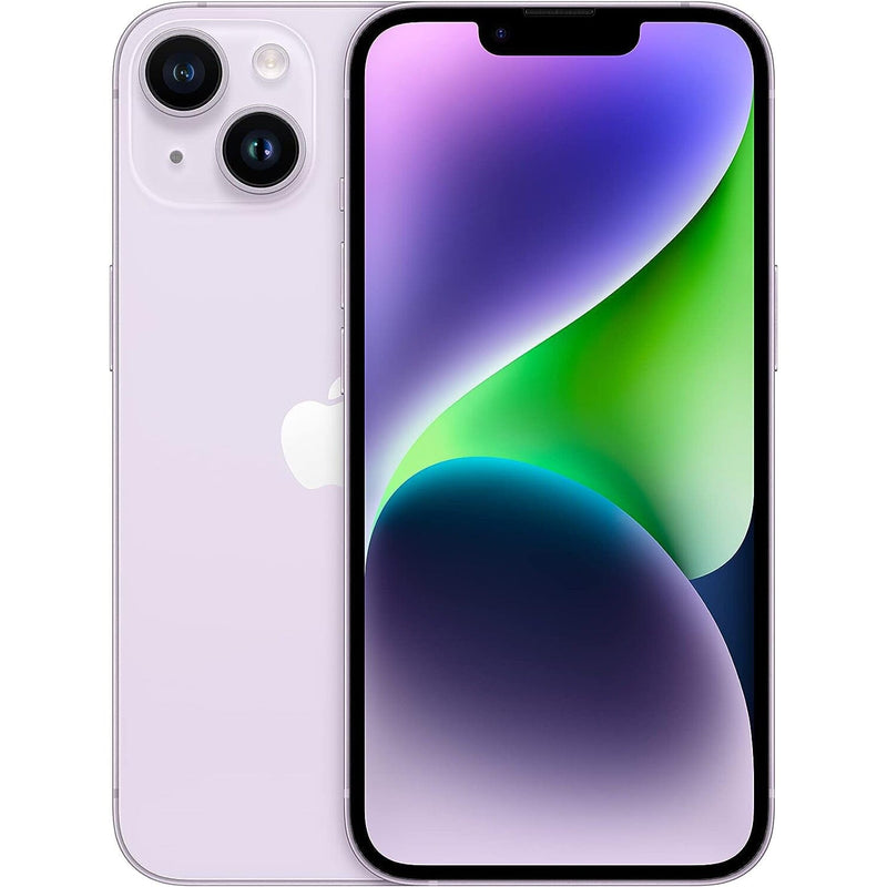 Apple iPhone 14 - Unlocked (Refurbished) Cell Phones Purple 128GB - DailySale