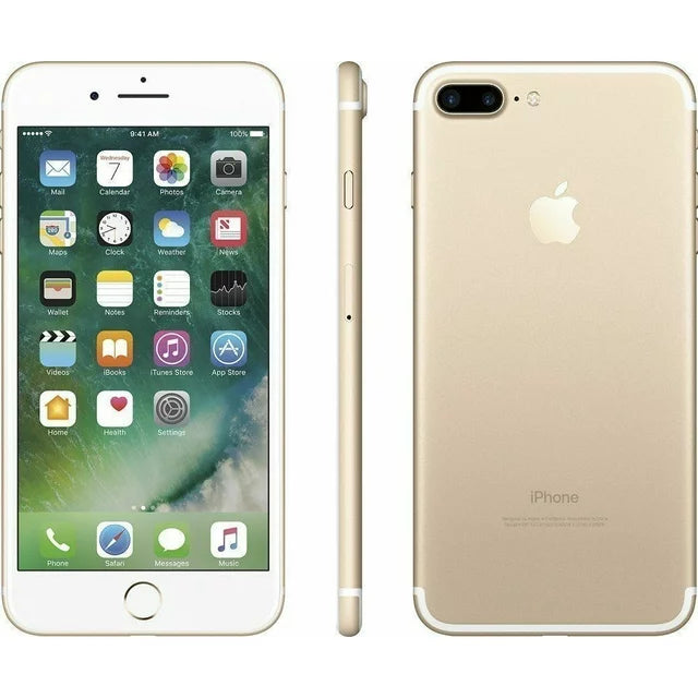 Apple iPhone 7 Plus - Fully Unlocked (Refurbished) Cell Phones Fair 32GB Gold - DailySale