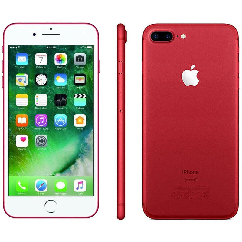 Apple iPhone 7 Plus - Fully Unlocked (Refurbished) Cell Phones Fair 32GB Red - DailySale