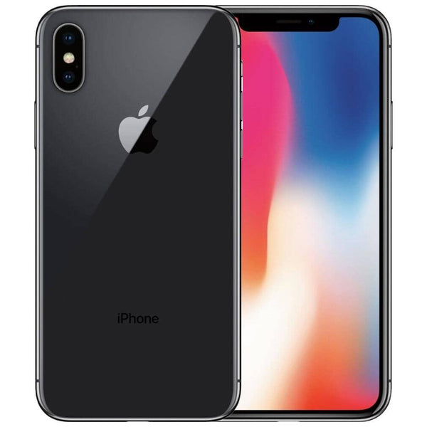 Apple iPhone X - Fully Unlocked in gray, available at Dailysale