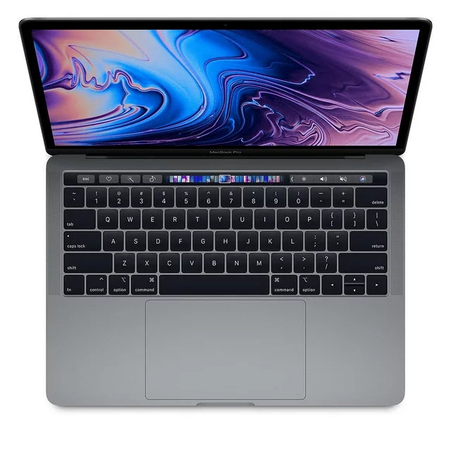 Apple Macbook Pro 13.3-inch (Retina, Space Gray, Touch Bar) 2.8Ghz Quad Core i7 (2019) (Refurbished) Laptops - DailySale