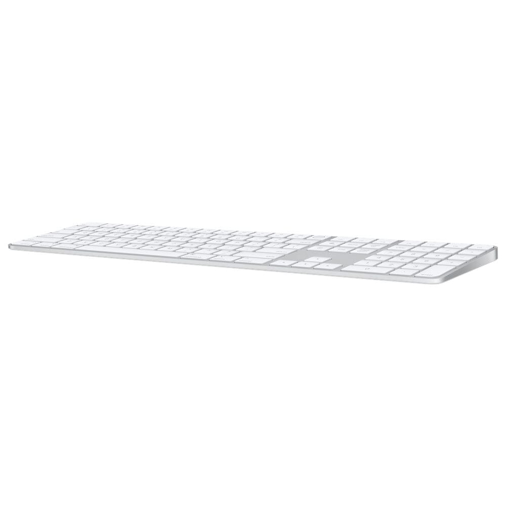 Apple Magic Keyboard with Touch ID and Numeric Keypad - US English - White Keys Computer Accessories - DailySale