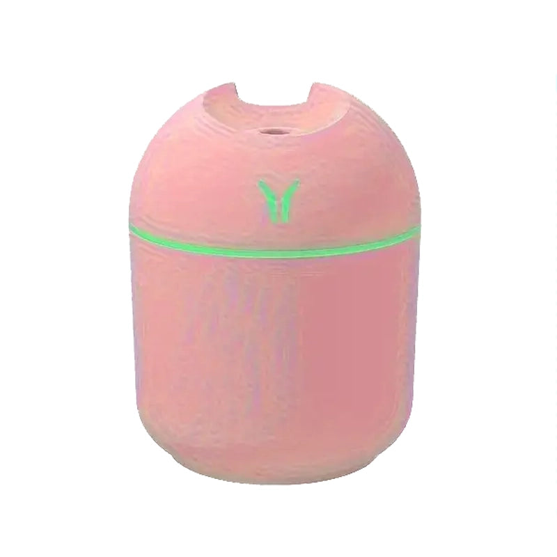 Aroma Diffuser & Humidifier Cold Mist & Night Light Wellness Pink - DailySale