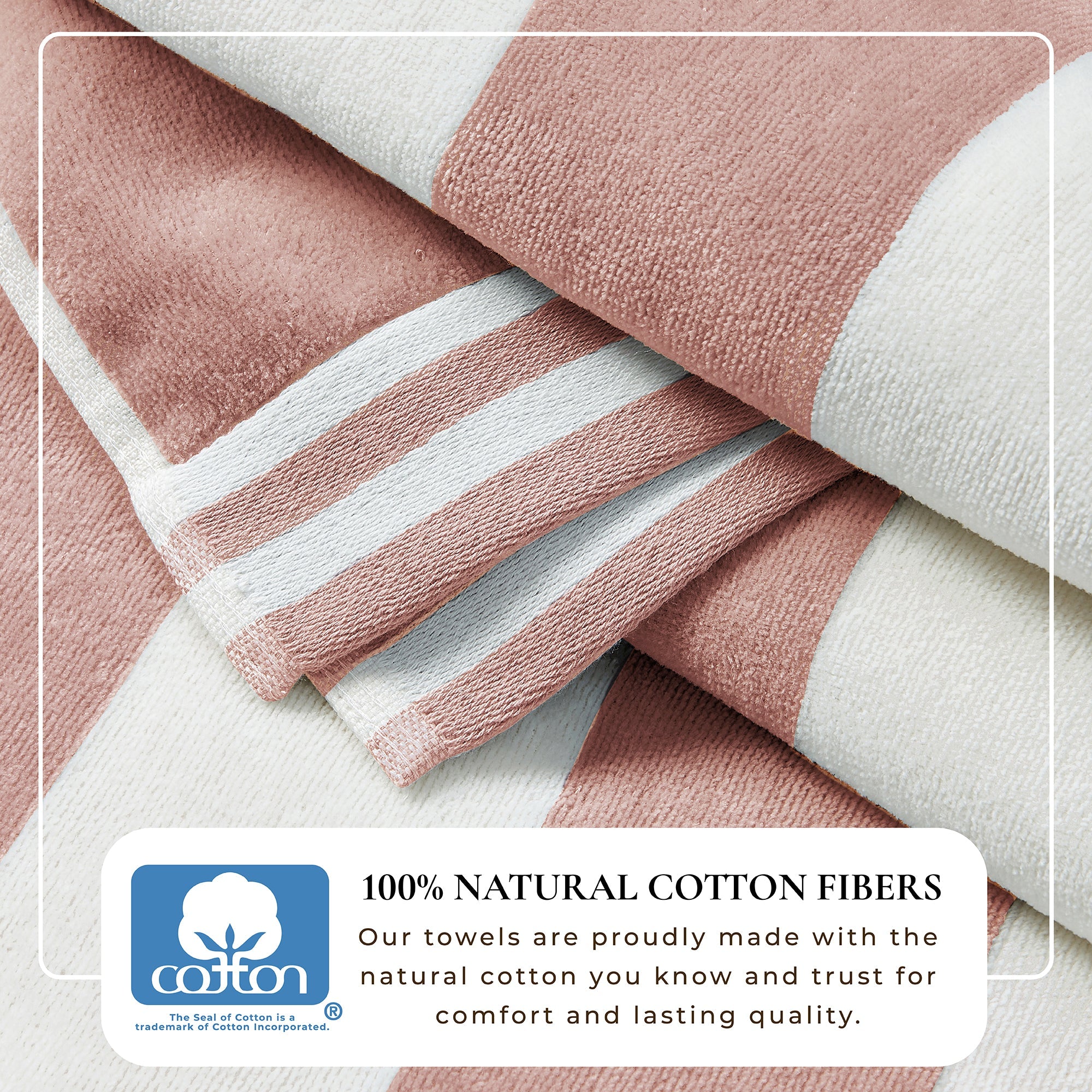 Striped Cabana Beach Towel - Edgartown Collection