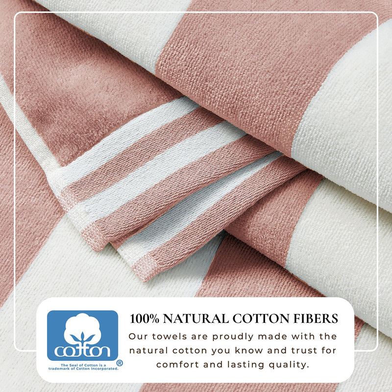 Striped Cabana Beach Towel - Edgartown Collection
