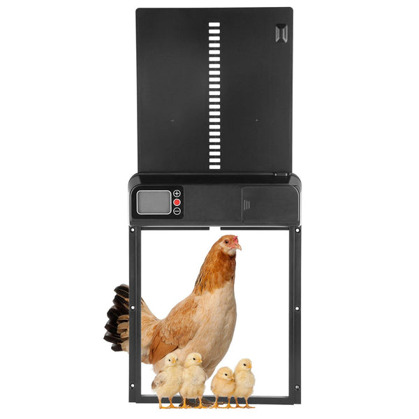 Automatic Chicken Coop Door with Timer Setting Pet Supplies - DailySale