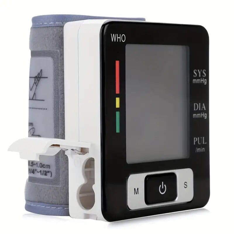 Automatic Wrist Blood Pressure Monitor Wellness - DailySale