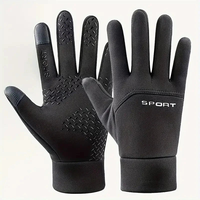 Autumn and Winter Outdoor Plus Velvet Cold Safeguard Glove Gloves, Scarves & Earmuffs - DailySale