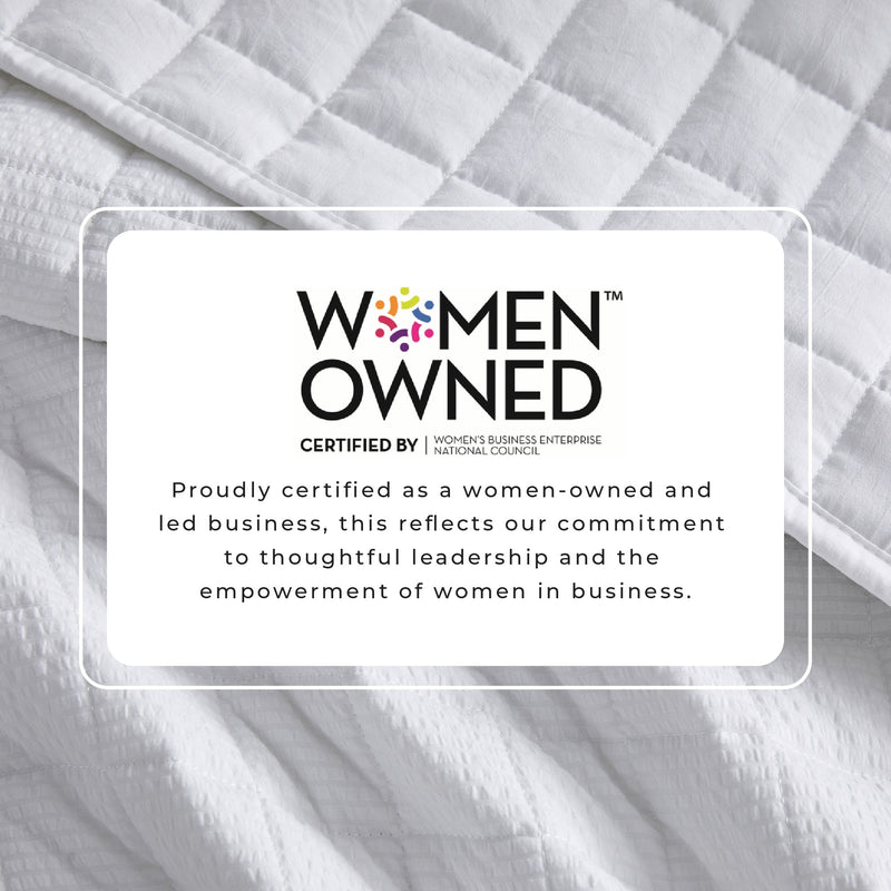 Box-Stitched Seersucker Quilt Set - Seersucker Collection