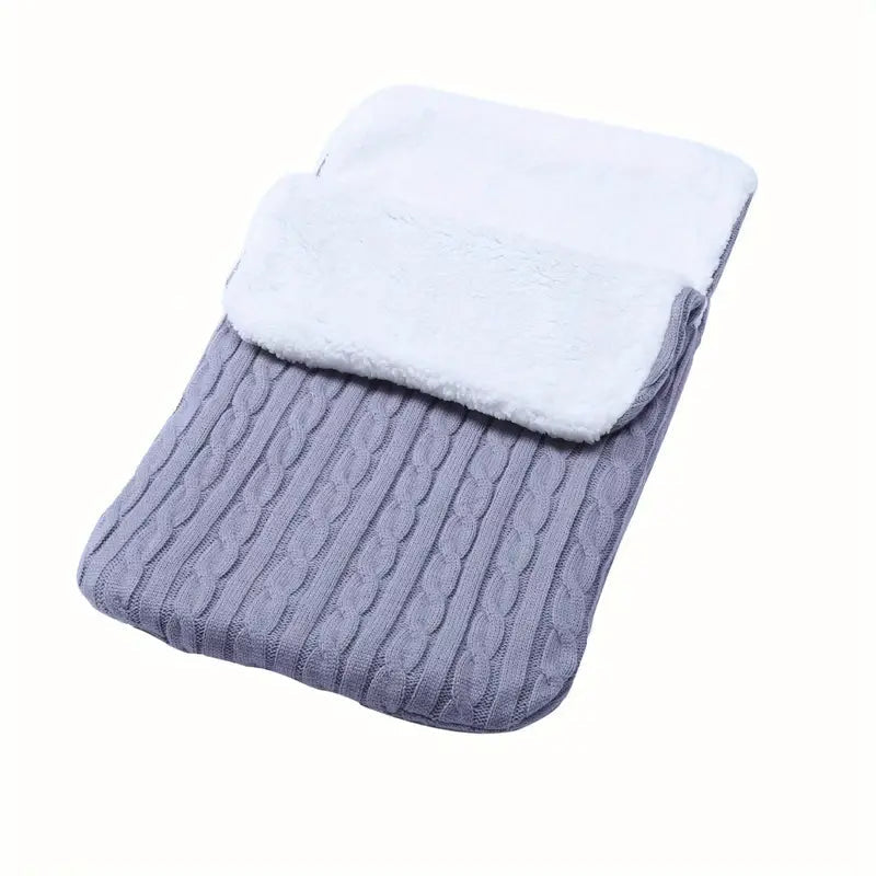 Baby Fleece Sleeping Bag Baby Gray - DailySale