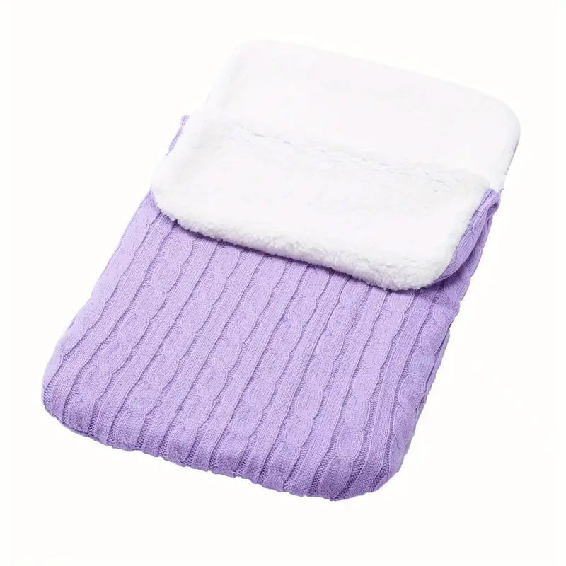 Baby Fleece Sleeping Bag Baby Purple - DailySale