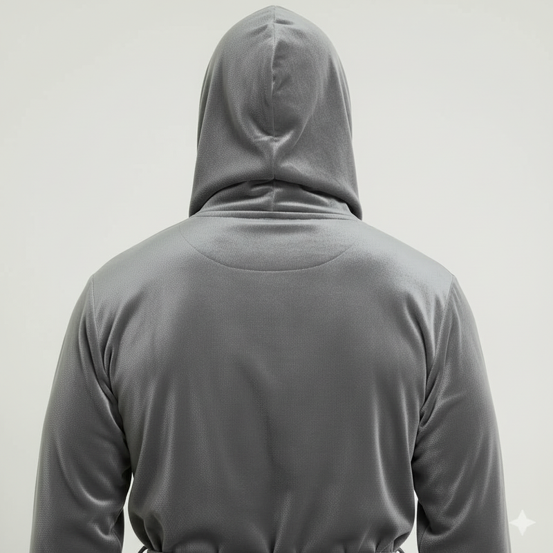 Men’s Robe with Hood – Ultra-Soft Plush Comfort for Everyday Use