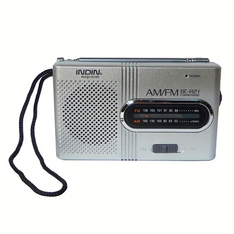 Battery Operated Portable AM/FM Radio Household Appliances - DailySale