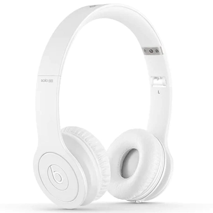Beats by Dr. Dre Solo HD Wired Headphones (Refurbished) Headphones White - DailySale