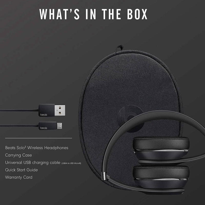 Beats Solo3 Wireless On-Ear Headphones (Refurbished) Headphones - DailySale