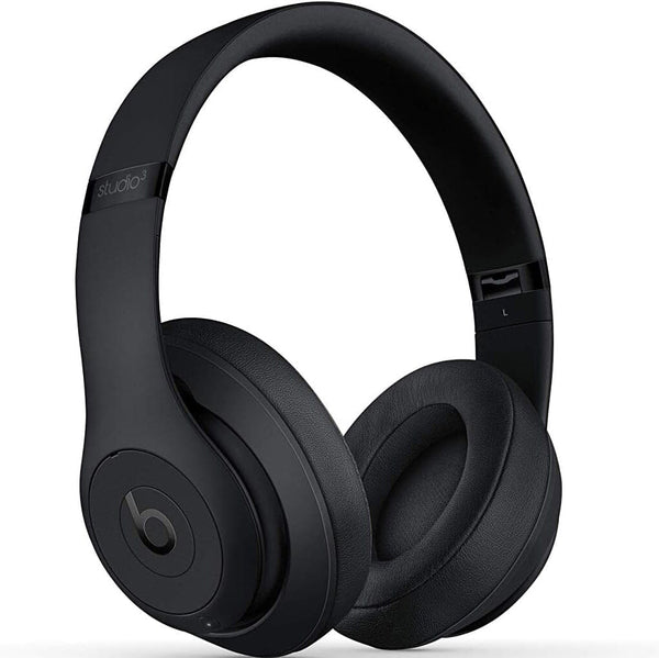 Beats Studio3 Wireless Noise Cancelling Over-Ear Headphones Matte Black (Refurbished) Headphones - DailySale