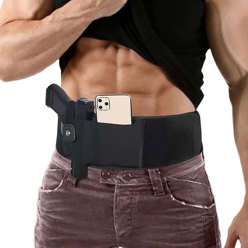 Belly Band Waistband Holster for Men and Women Tactical S - DailySale