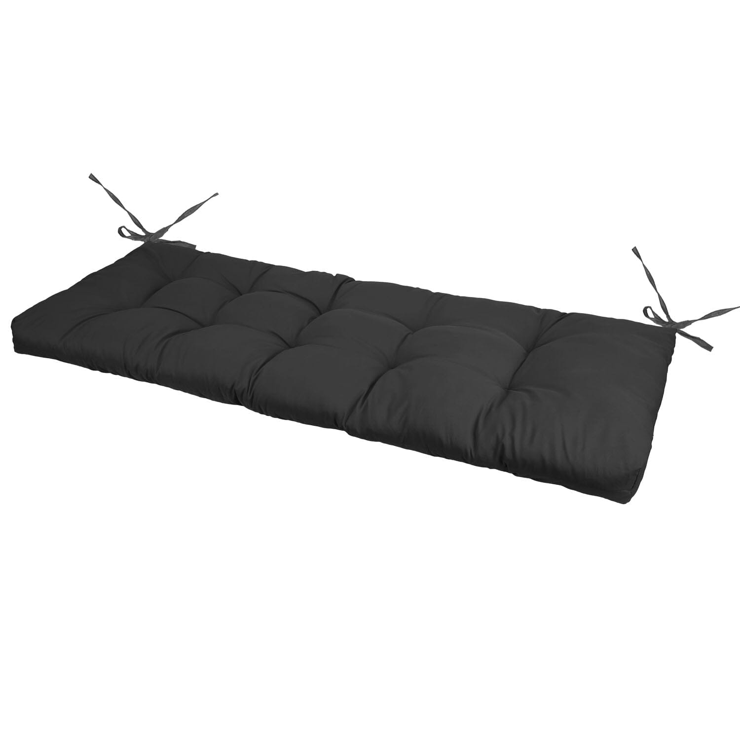 Bench Seat Cushion for Indoor Outdoor Furniture Non-Slip Garden & Patio Black Normal - DailySale