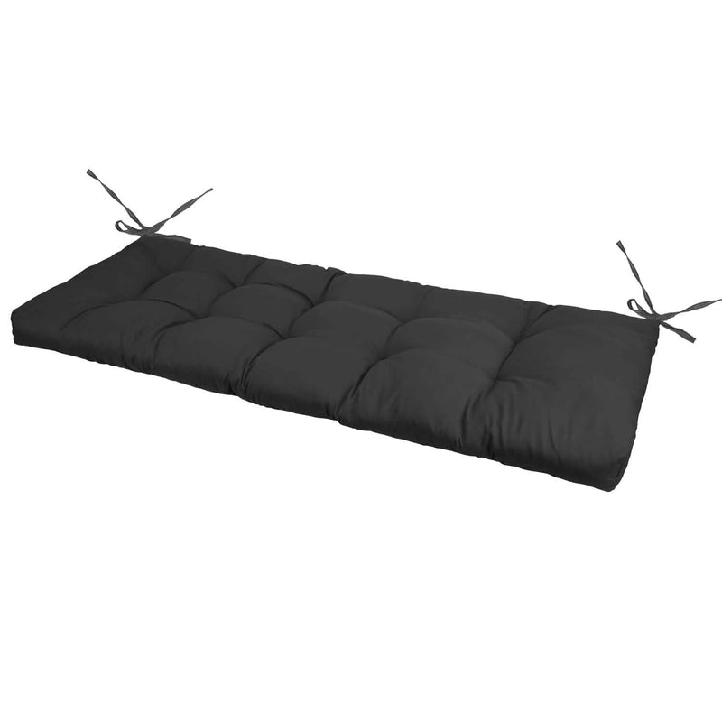 Bench Seat Cushion for Indoor Outdoor Furniture Non-Slip Garden & Patio Black Normal - DailySale