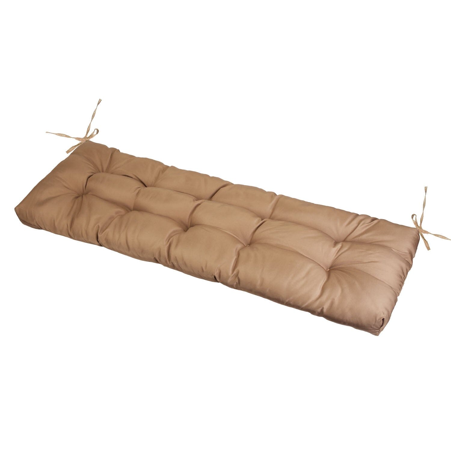 Bench Seat Cushion for Indoor Outdoor Furniture Non-Slip Garden & Patio Khaki Waterproof - DailySale