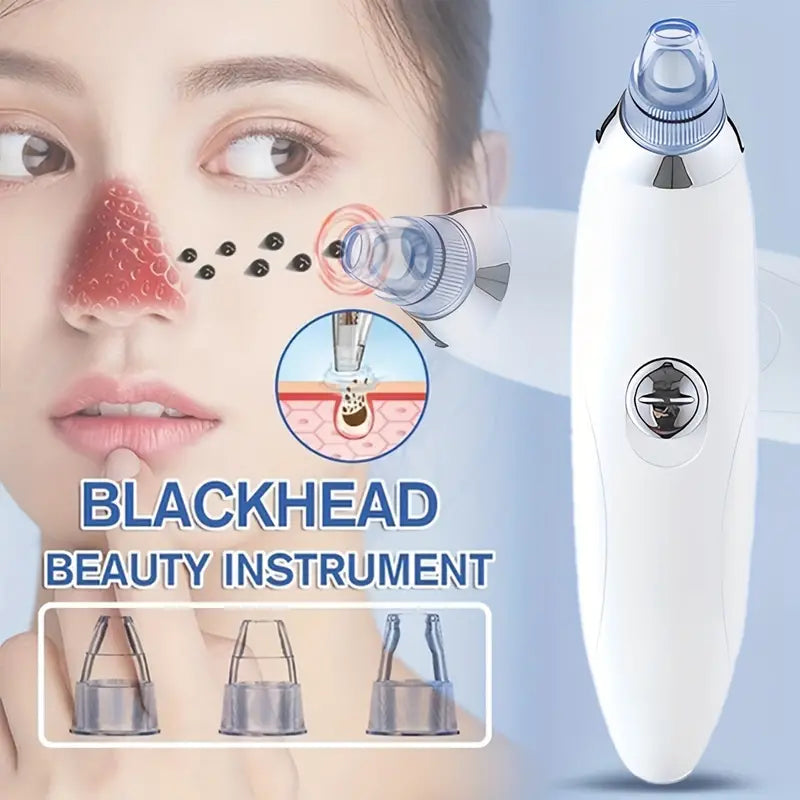 Blackhead Vacuum Remover, Powerful Portable Facial Pore Cleaner With 4 Probes Beauty & Personal Care - DailySale