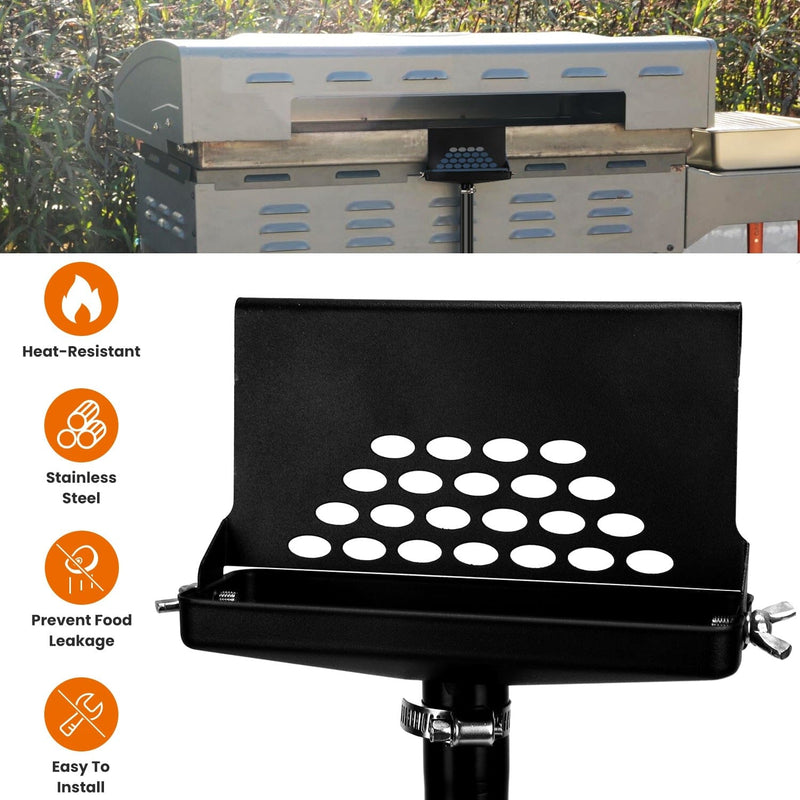 Blackstone Griddle Grease Catcher with Heat Resistant Hose Stainless Steel Garden & Patio - DailySale