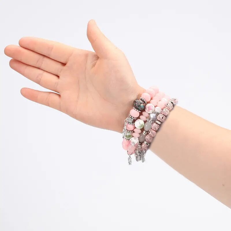 Bohemian Layered Beaded Bracelet Bracelets - DailySale