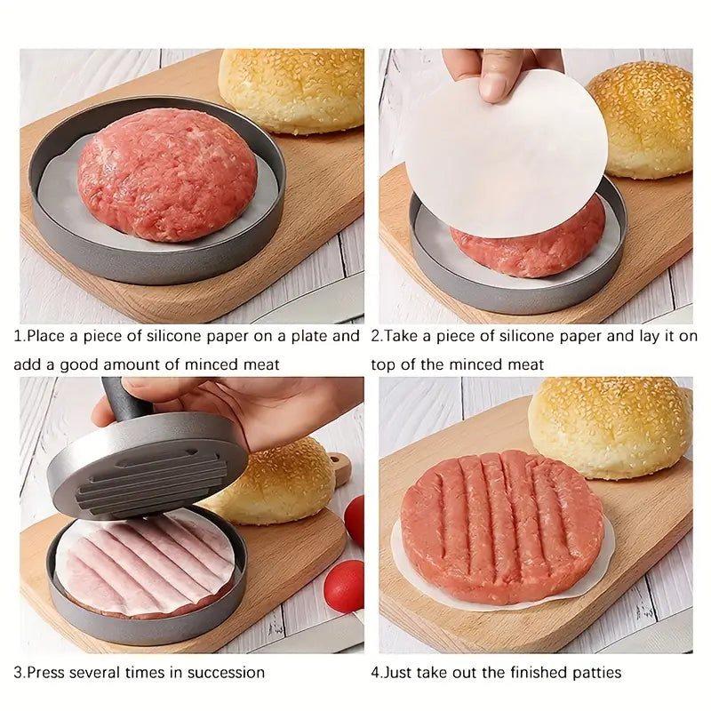 Burger Press Non-Stick Hamburger Press Patty Maker Mold Kitchen Tools & Gadgets - DailySale