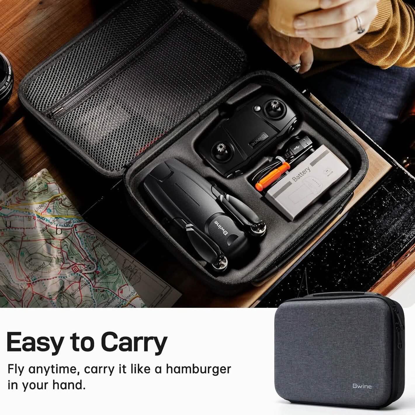 Bwine F7MINI Drone with Camera (Refurbished) Cameras & Drones - DailySale