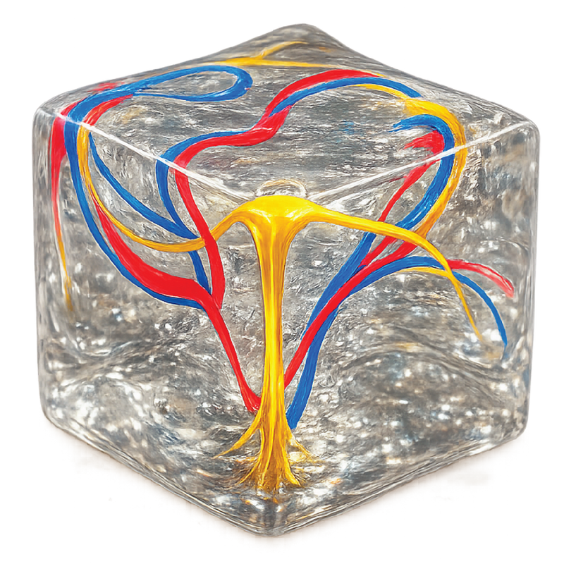 Fun Doh Squishy Charm Cube Sensory Fidget Toy – Assorted Styles