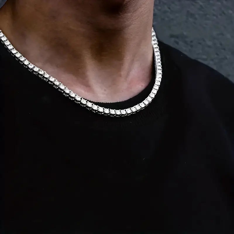 Men's Elegant Diamond Necklace Chain