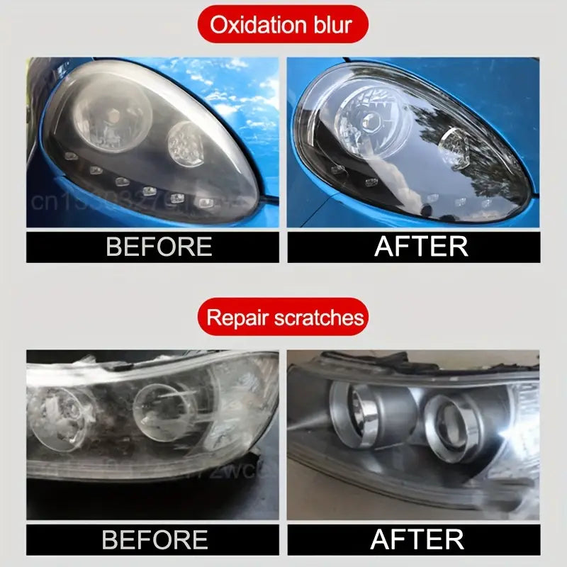 Car Headlight Restoration Polishing Kits Headlamp Scratch Remove